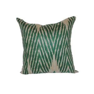 handmade green pillow 100% cotton for sale