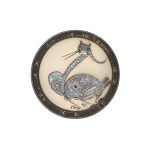 handmade majestic ceramic plate for sale