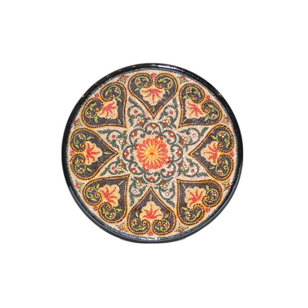 opulent patterned plate with beautiful design for sale in uk